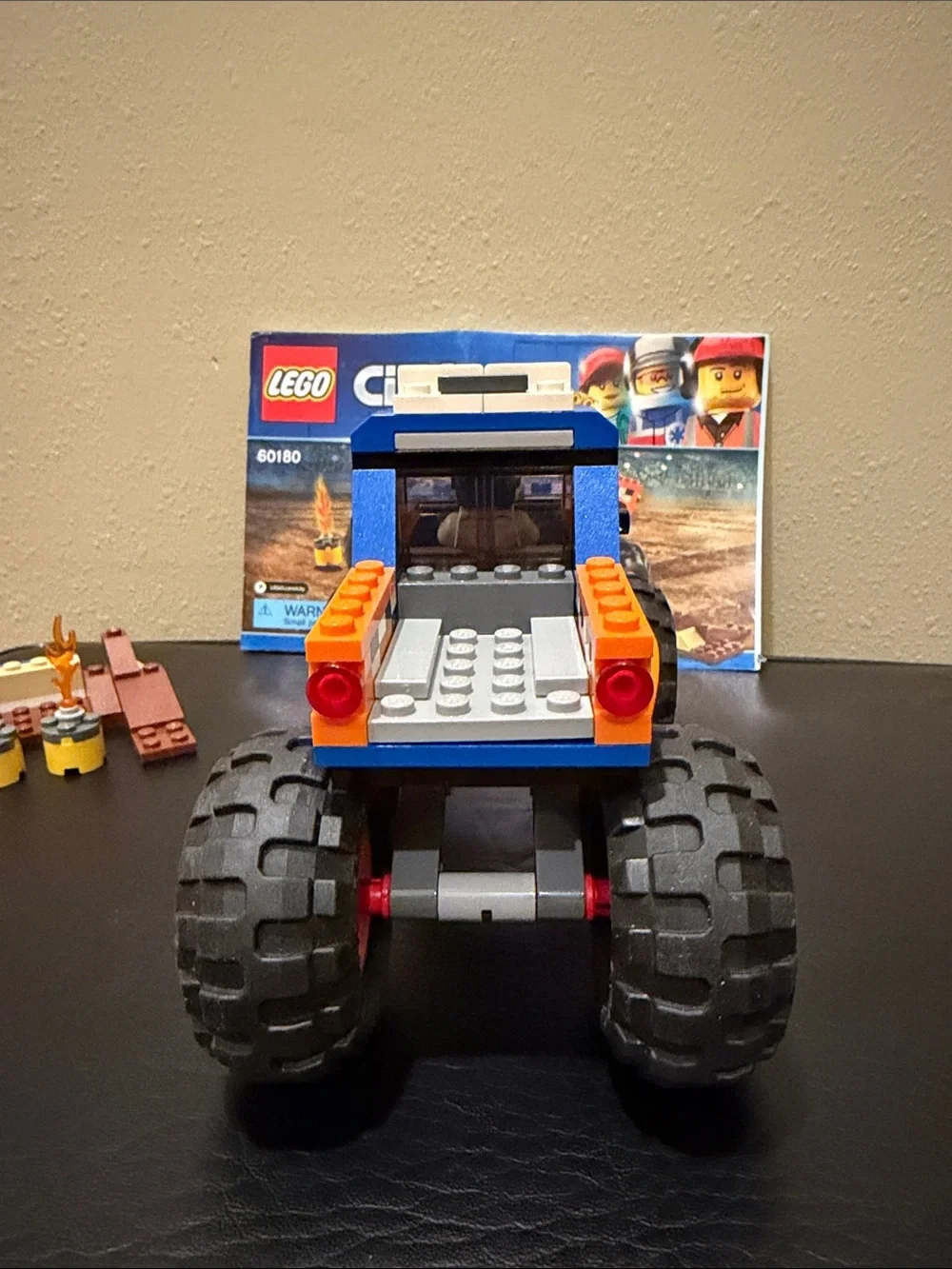 LEGO 60180 City Monster Truck Retired Product Previously Built Complete No Box - Picture 3 of 6